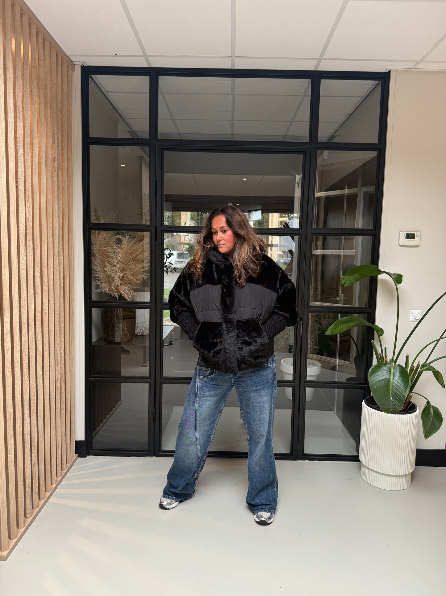 Cherise jas zwart