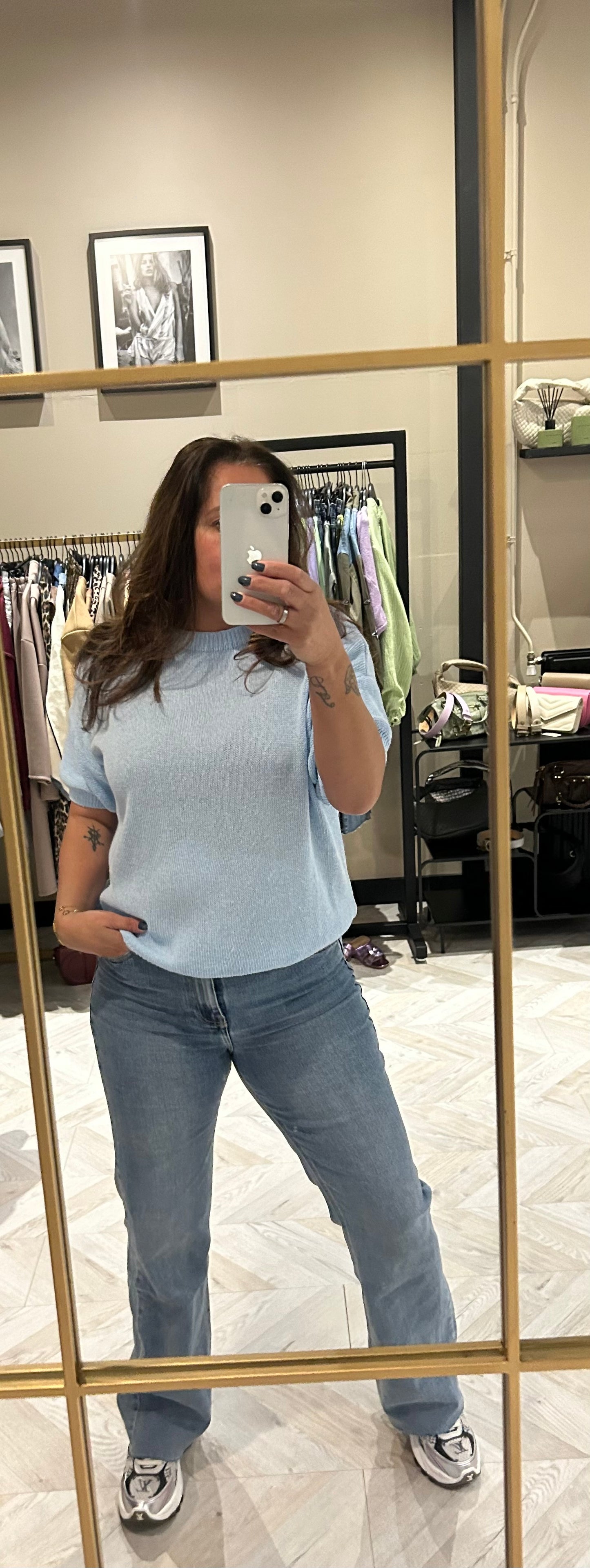 Mandy Jane top grijs