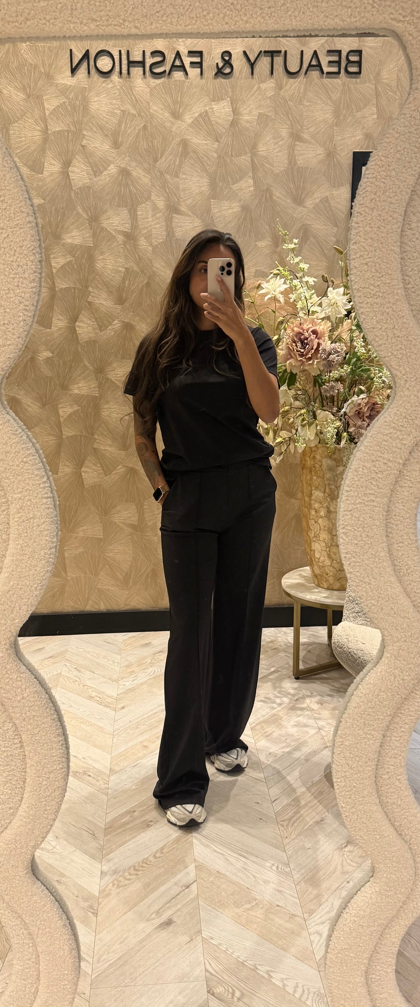 Anna travel tshirt zwart