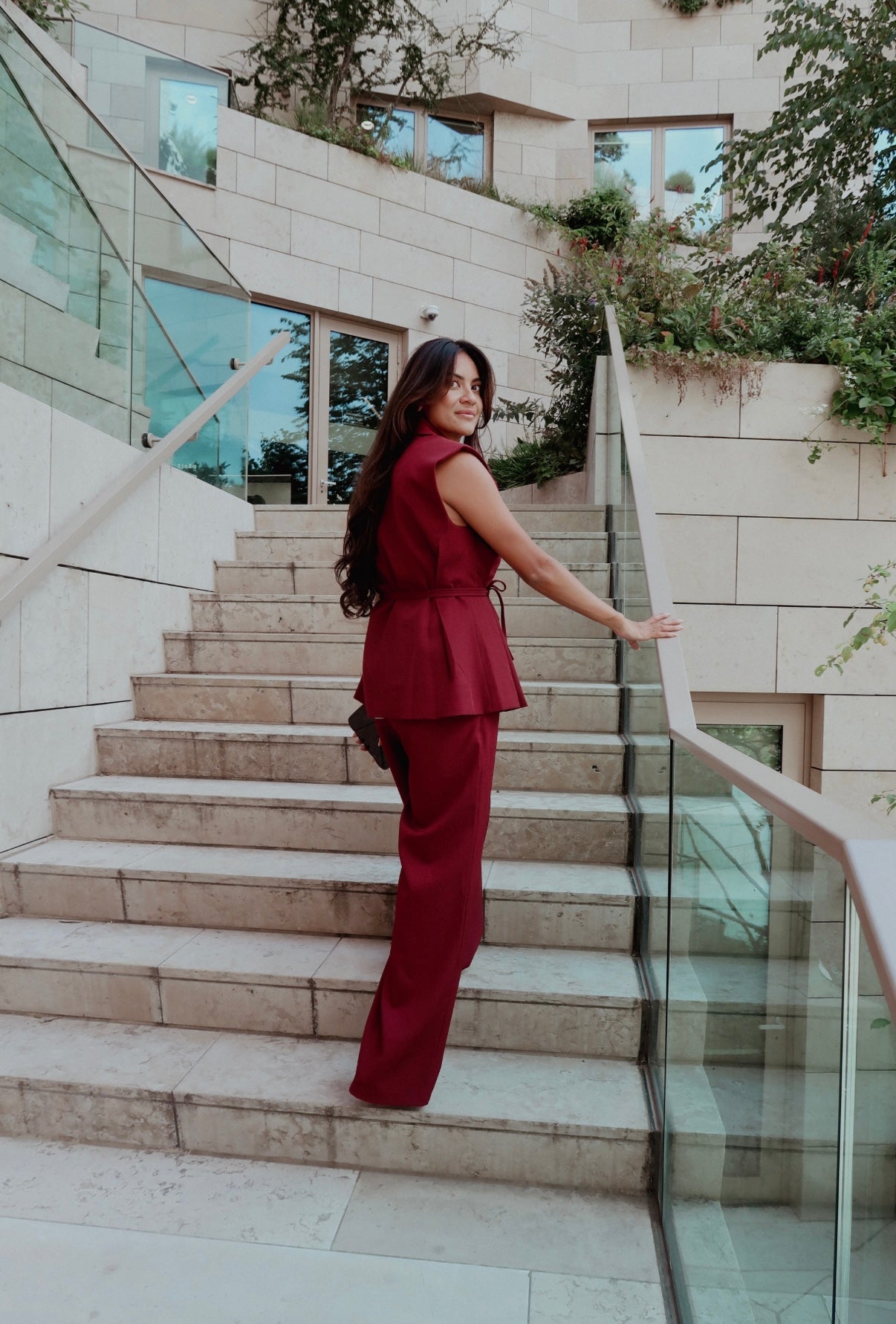 Felice bordeaux pantalon