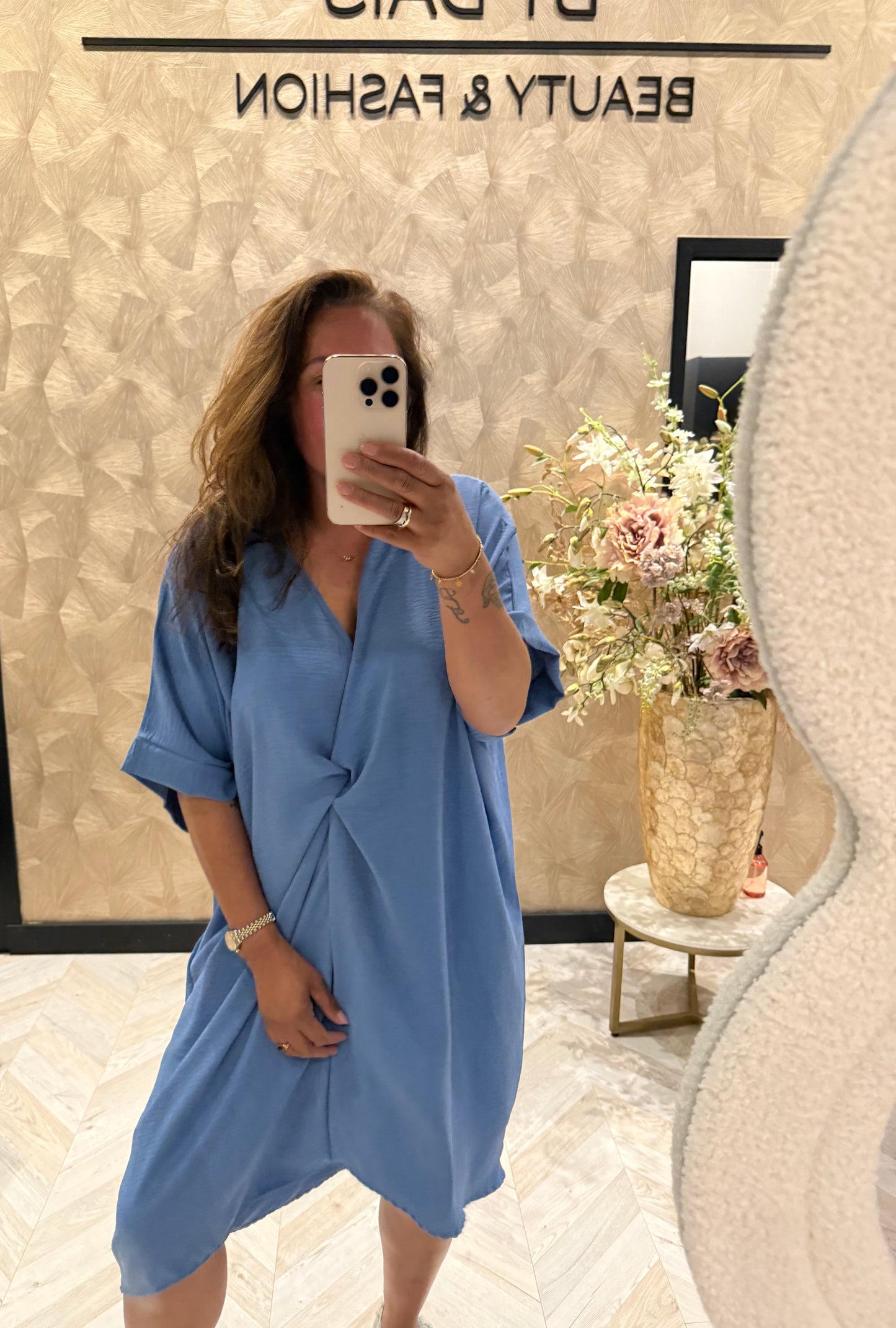KELLY DRESS BLUE