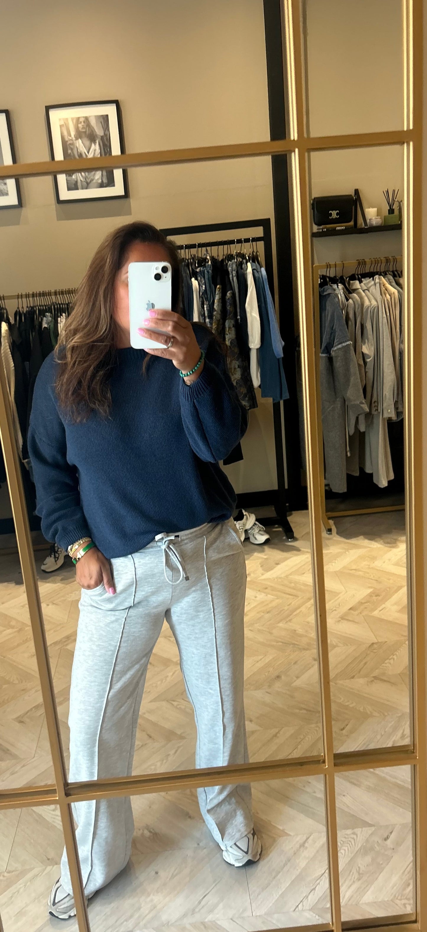 Mandy Jane trui navy