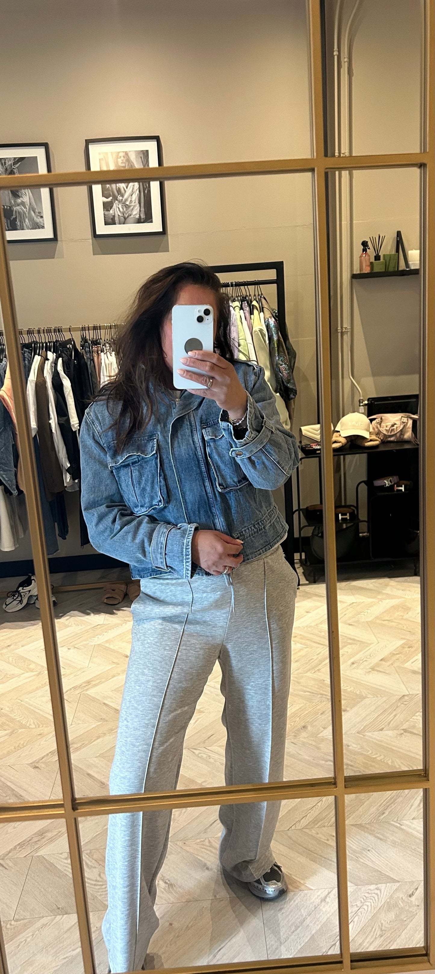 Juul denim Bomber jacket
