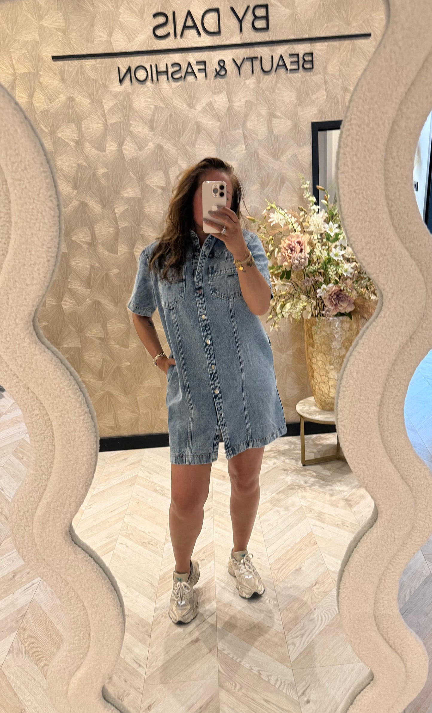 DEMI DENIM DRESS