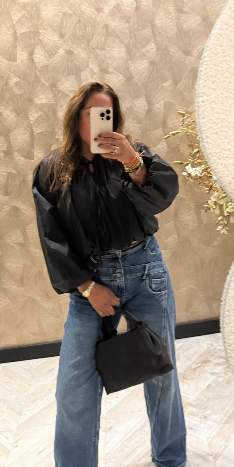 Jill blouse zwart