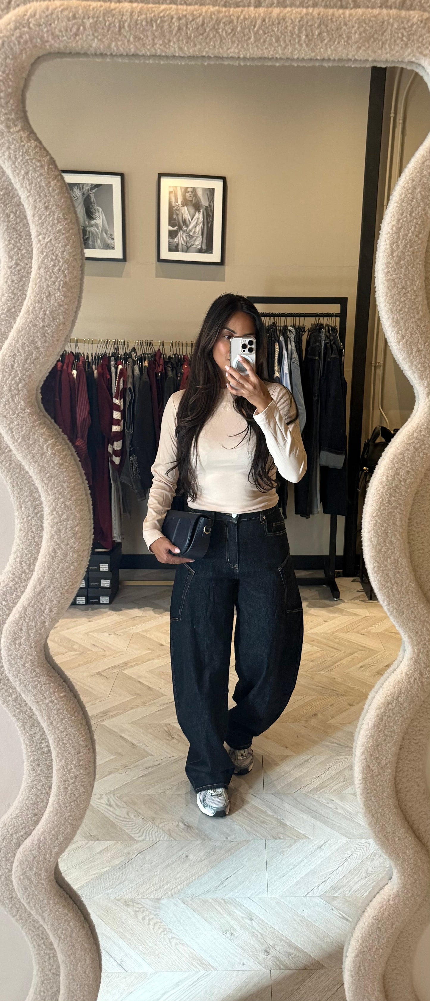 Amber longsleeve beige