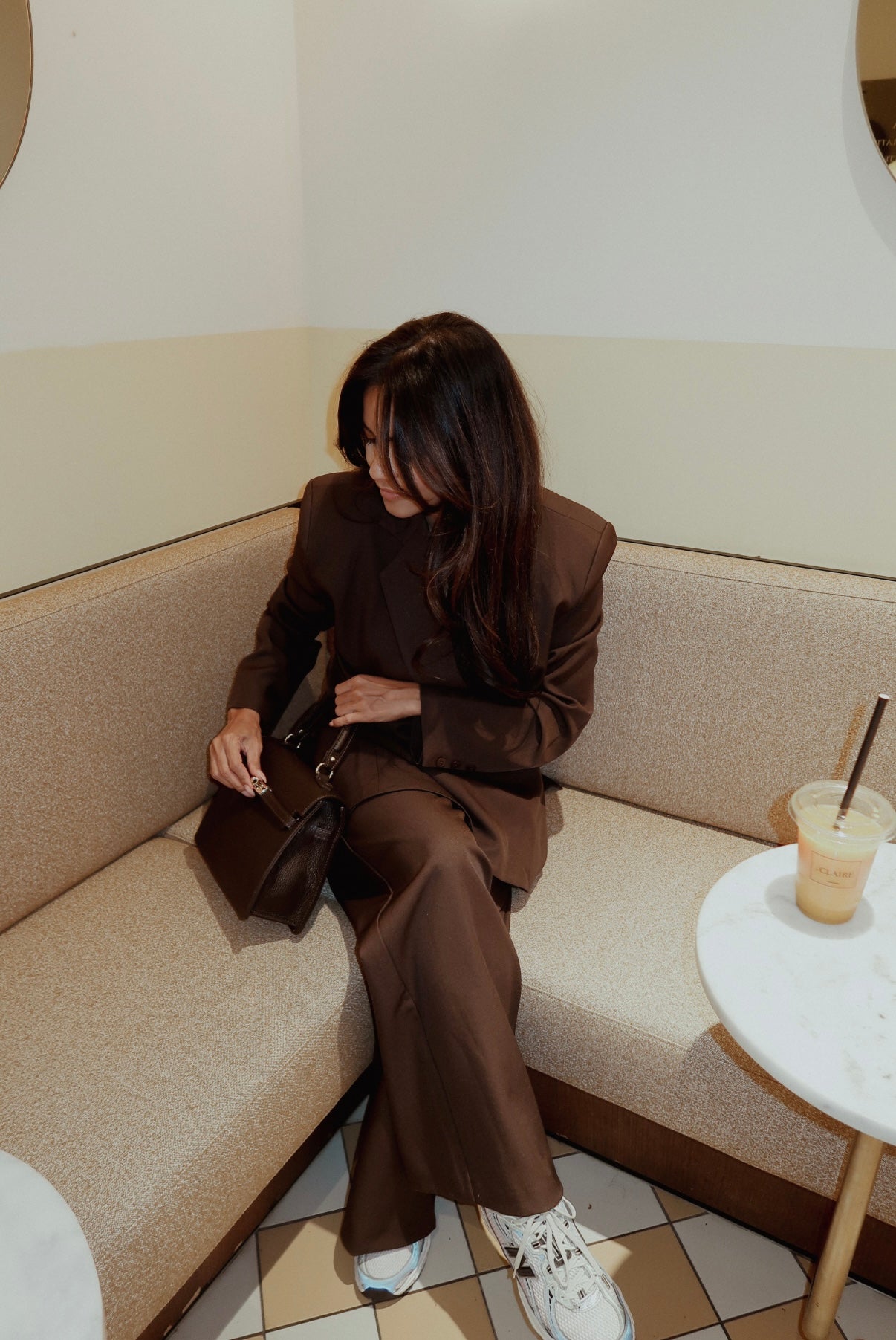 Bionda blazer Brown