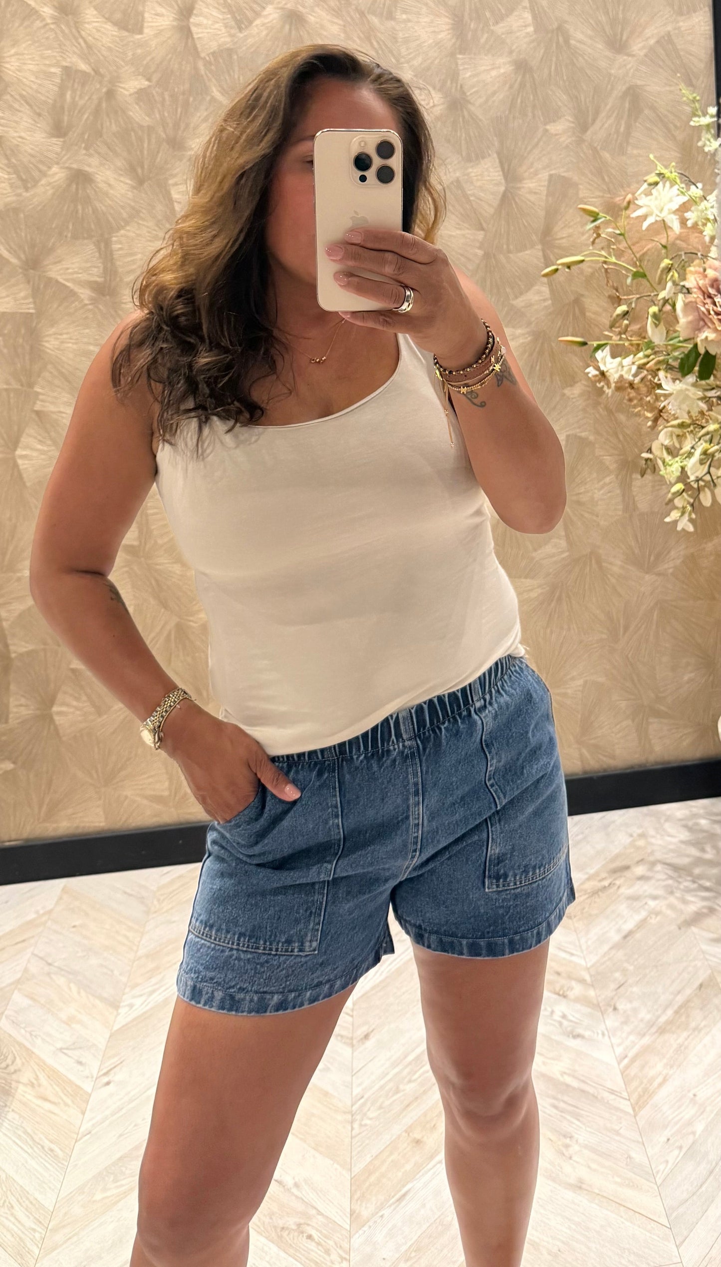 Kim top beige ambika