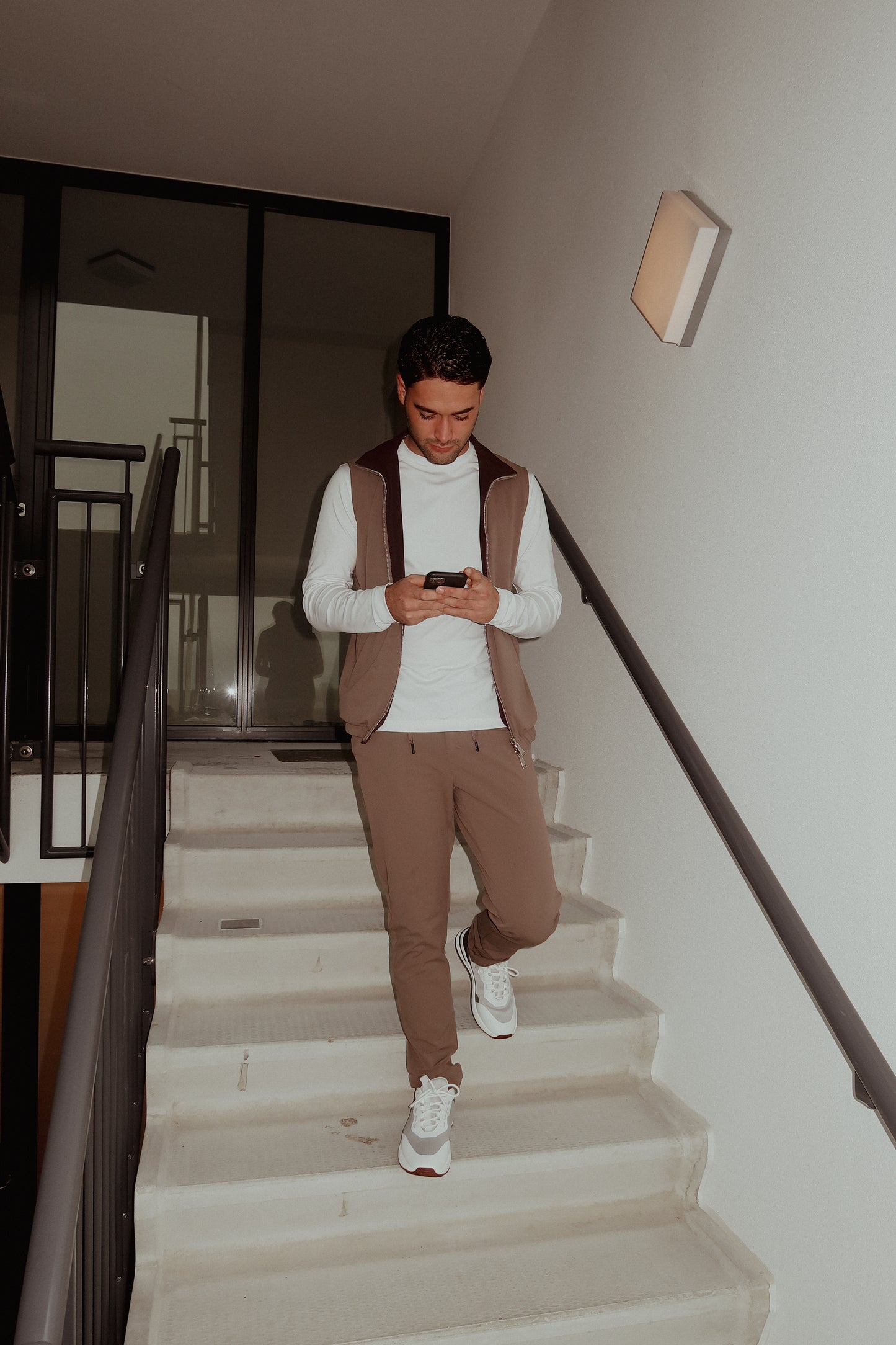 Dean gilet falcon/ Burgundy