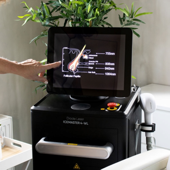 Diode ICE 4 Wave Master: De Nieuwe Standaard in Laserontharing