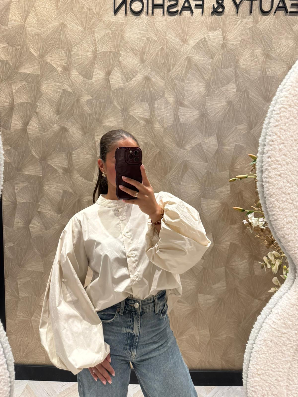 Lisa blouse beige