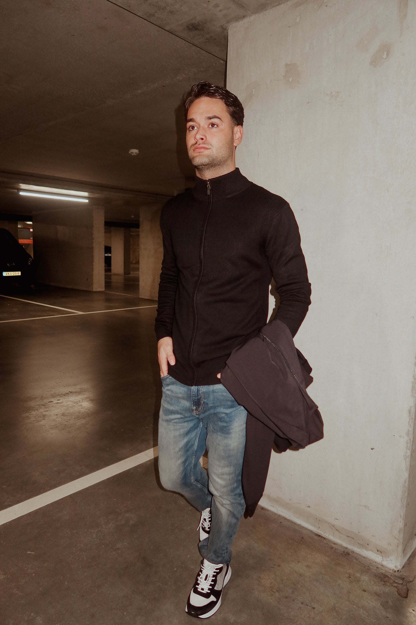 Gilano knitwear vest black