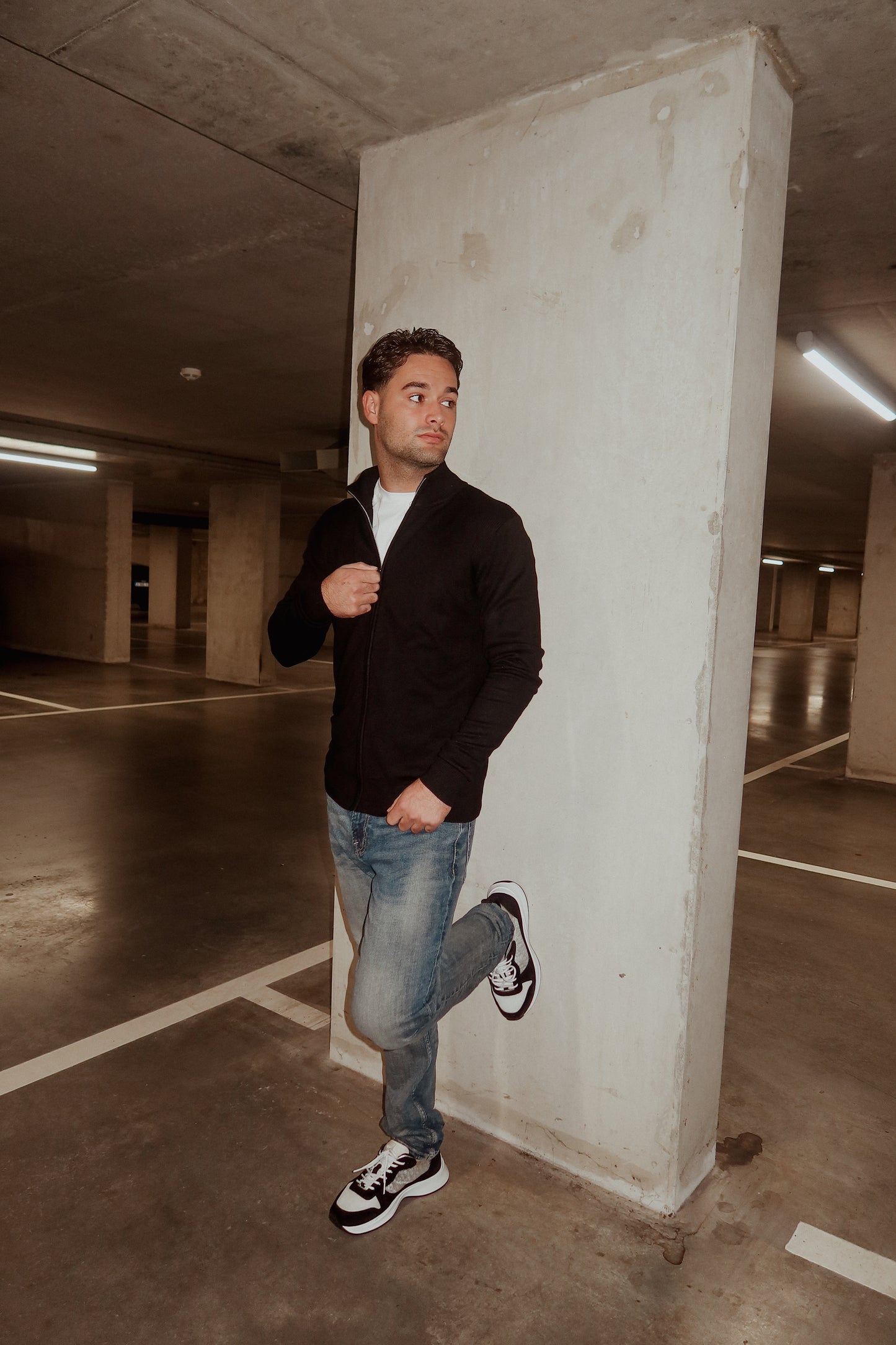 Gilano knitwear vest black