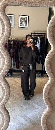 Michelle joggingspak bruin