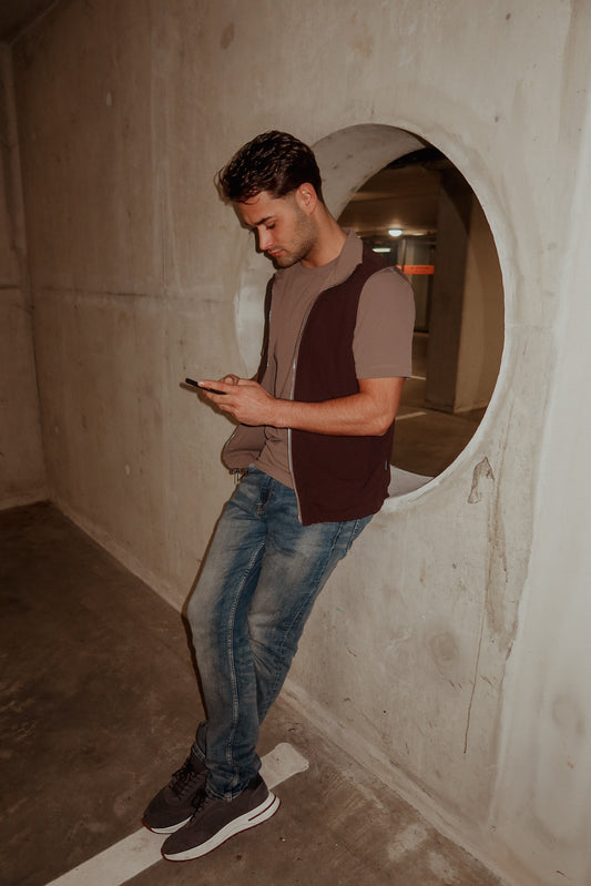 Dean gilet falcon / espresso