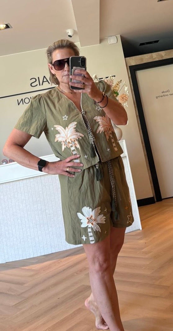 Palm setje groen