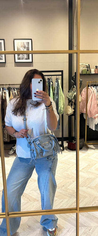 Brenda tas light blue