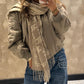 Dina beige jas