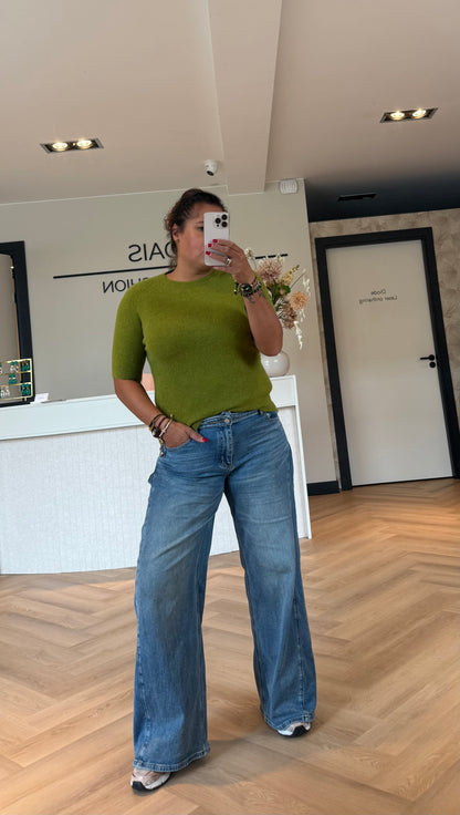 Julie alpaca top Olive
