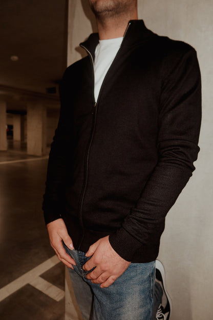 Gilano knitwear vest black