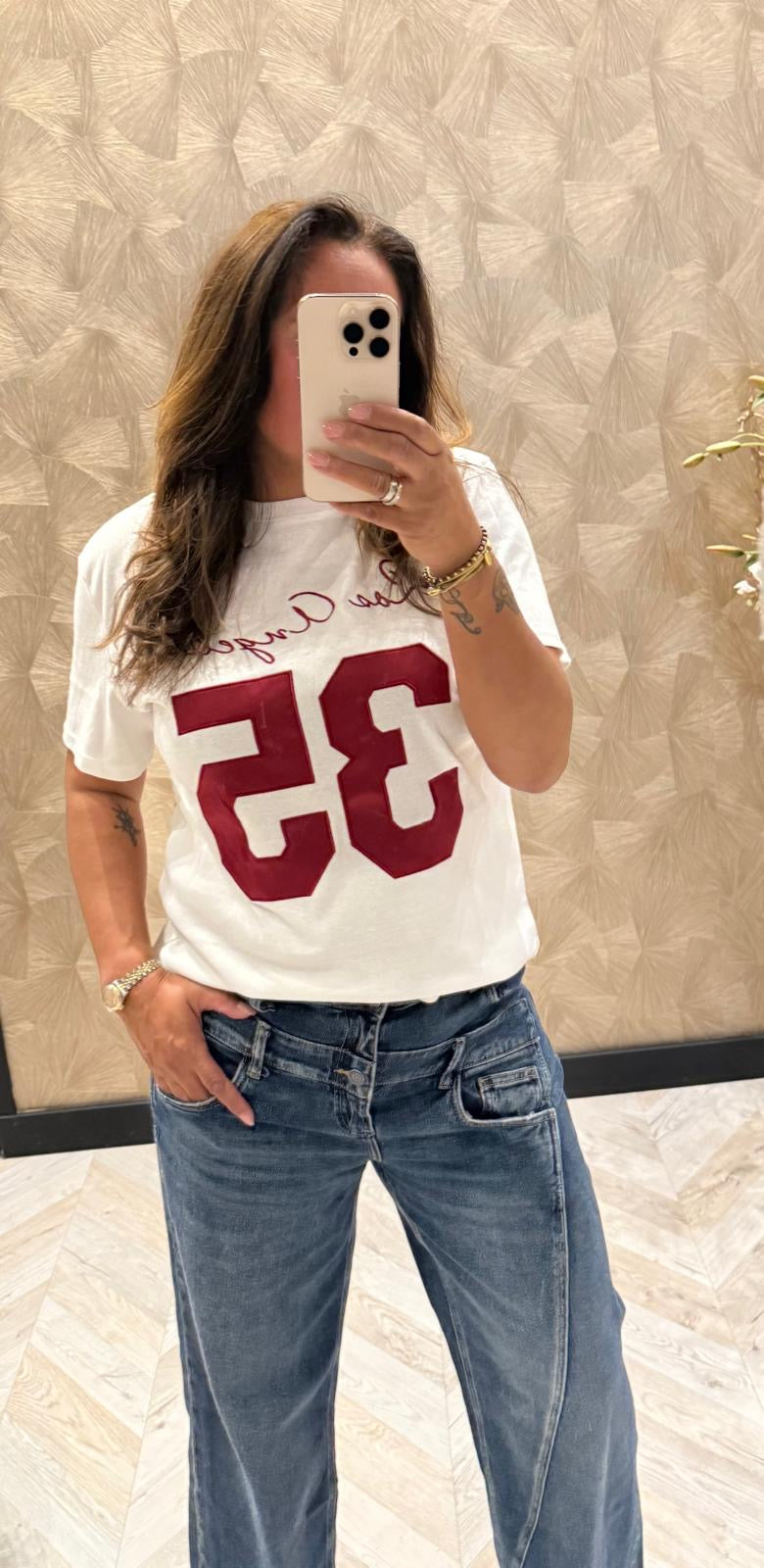 Ambika Katie bordeaux t-shirt