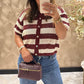 Sila bordeaux vest