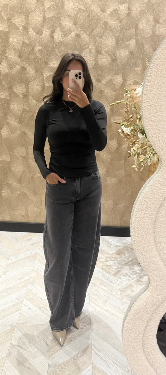 By Swan longsleeve zwart