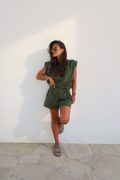 Julie jogging set army