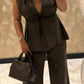 Ambika Zoë  bruine gilet