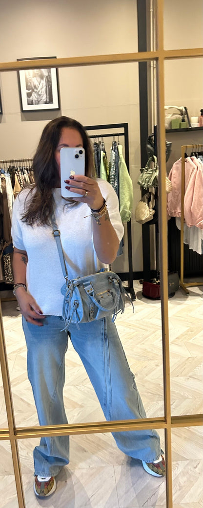 Brenda tas light blue