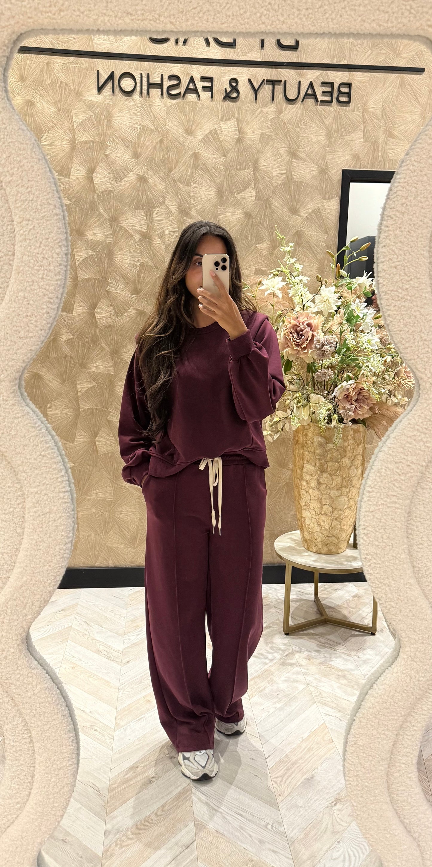 Romy joggingspak bordeau