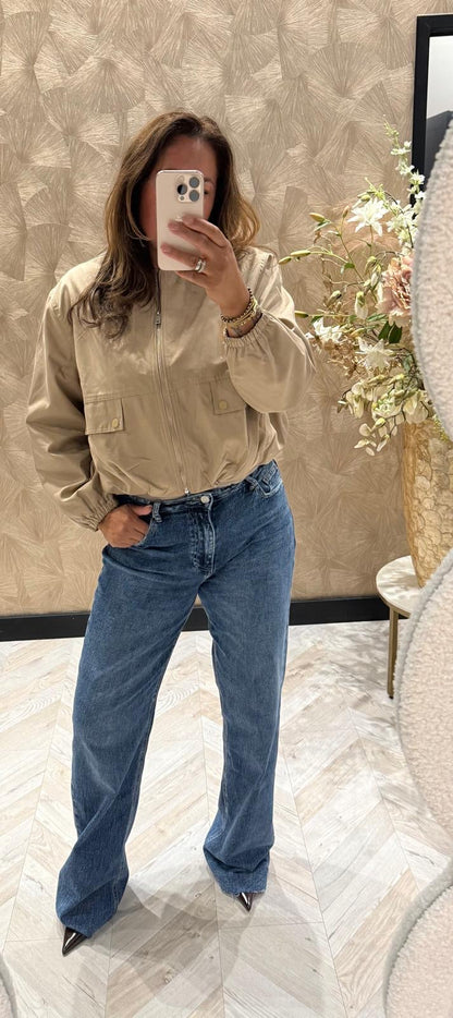 Anna camel bomberjack