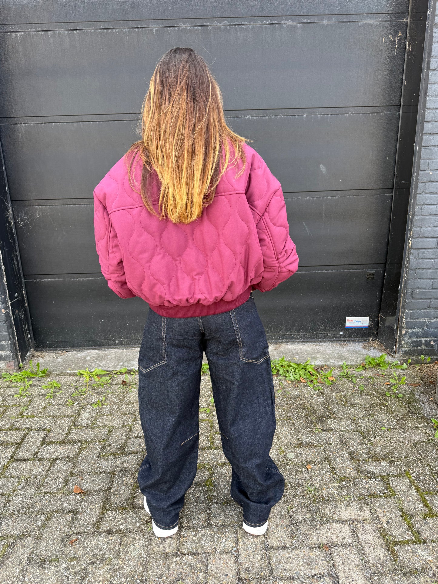 Dina bordeaux jas