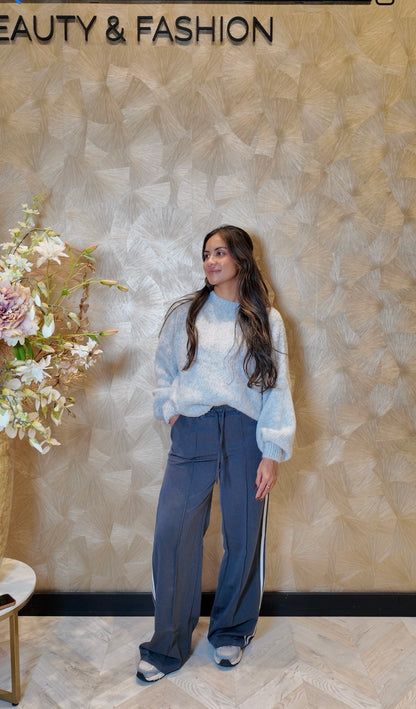 Lara broek bies grijs