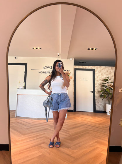 Laulia denim short