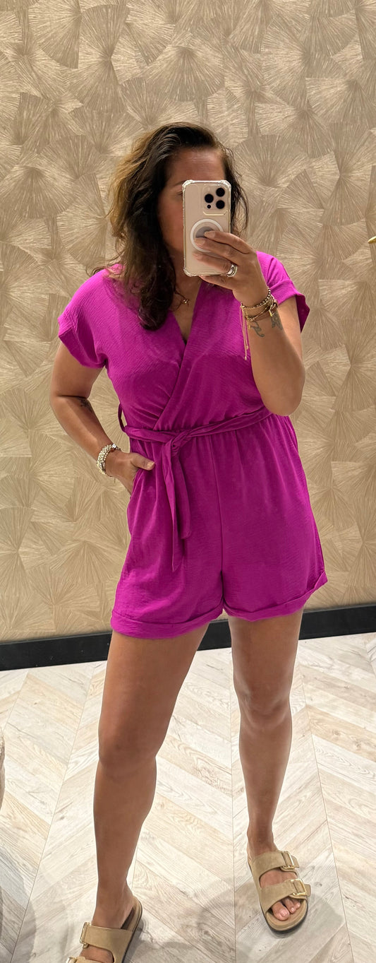 PATRICE JUMPSUIT FUCHSIA