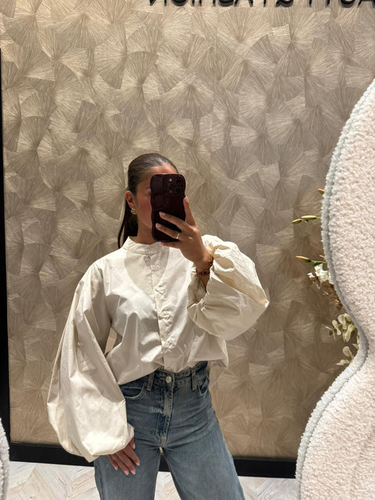 LISA BLOUSE BEIGE