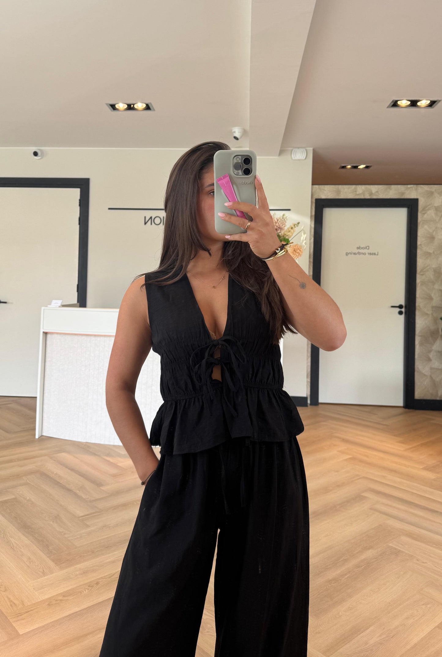 Chimmy set zwart