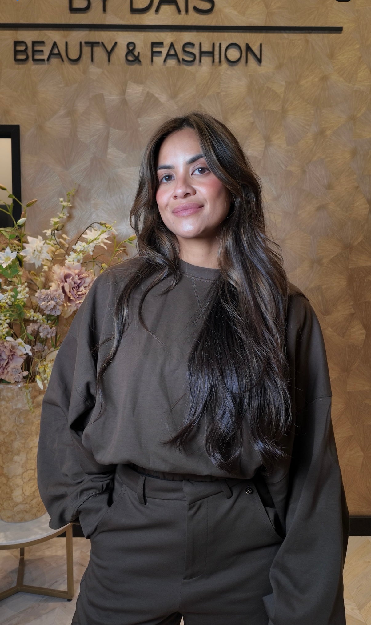 Ambika joggingpak bruin