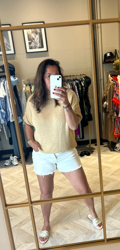 Mandy Jane top Camel