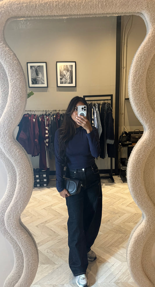 Amber longsleeve navy