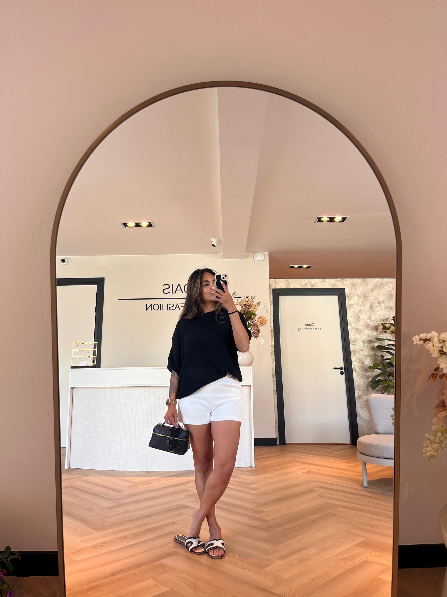 Joanie short off white