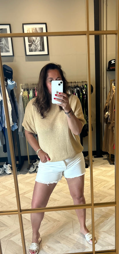 Mandy Jane top Camel