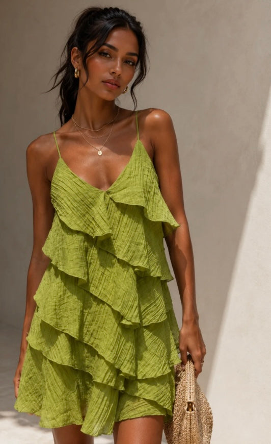 Kate olive dress