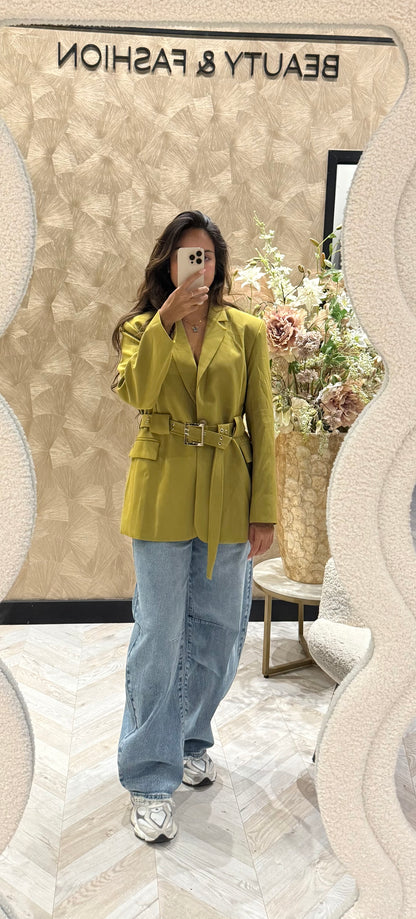 Cherell blazer olive green