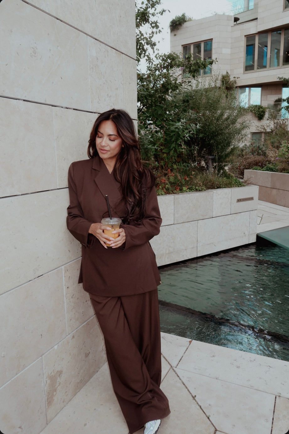 Bionda blazer Brown