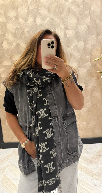 Chelsey  denim gilet