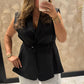 Ambika Zoë zwarte gilet