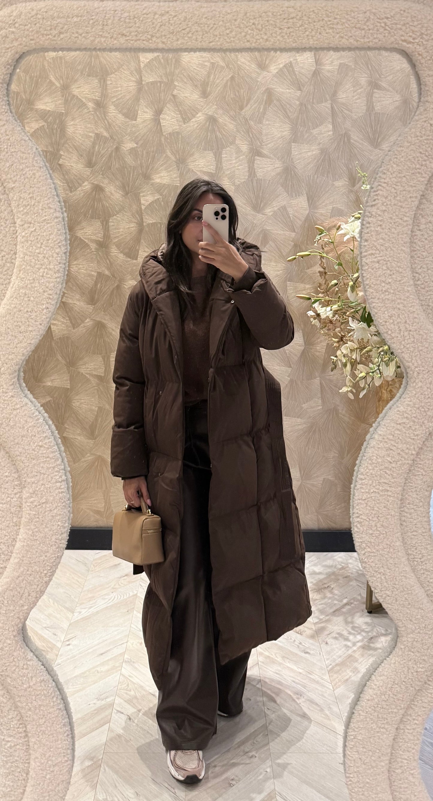 Silvie dons jas brown