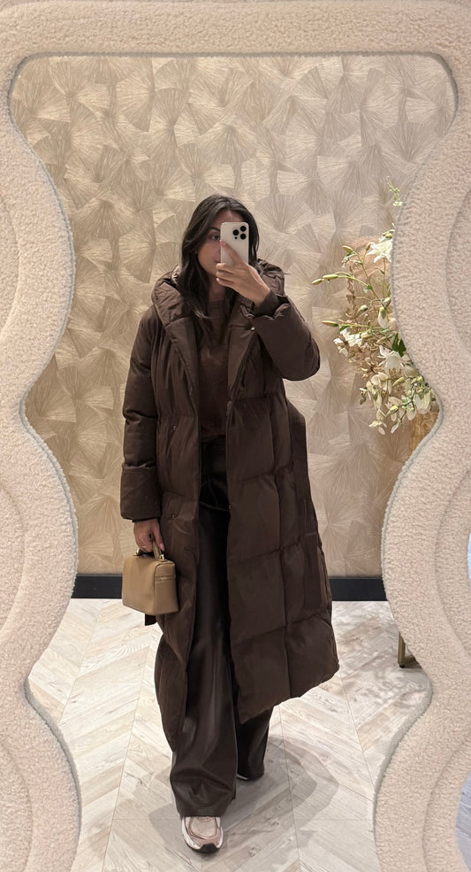 Silvie dons jas brown